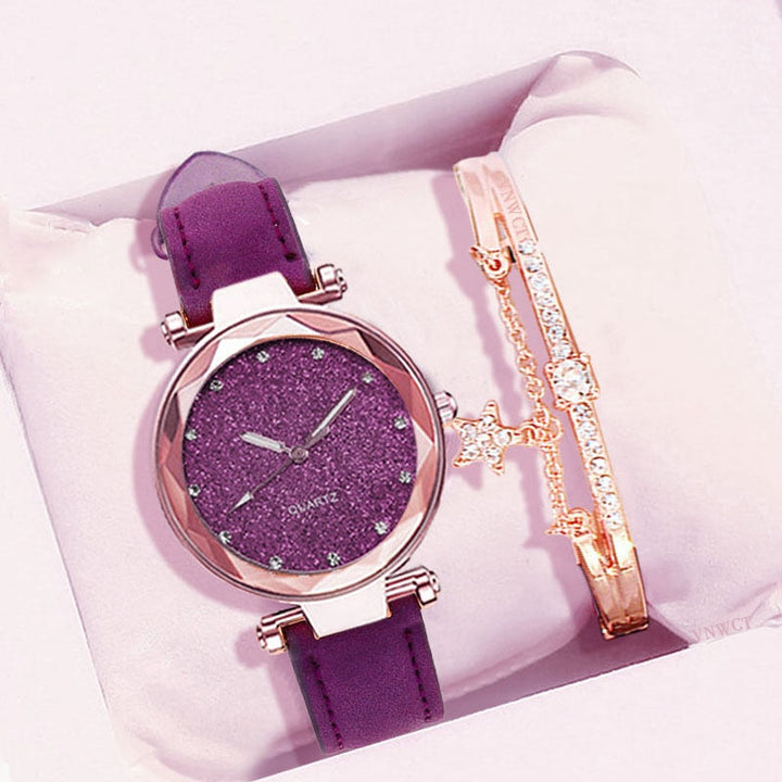 Casual Watches Women Romantic Starry Sky Watch Bracelet