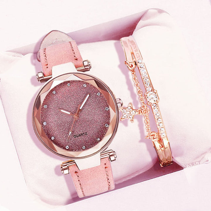 Casual Watches Women Romantic Starry Sky Watch Bracelet