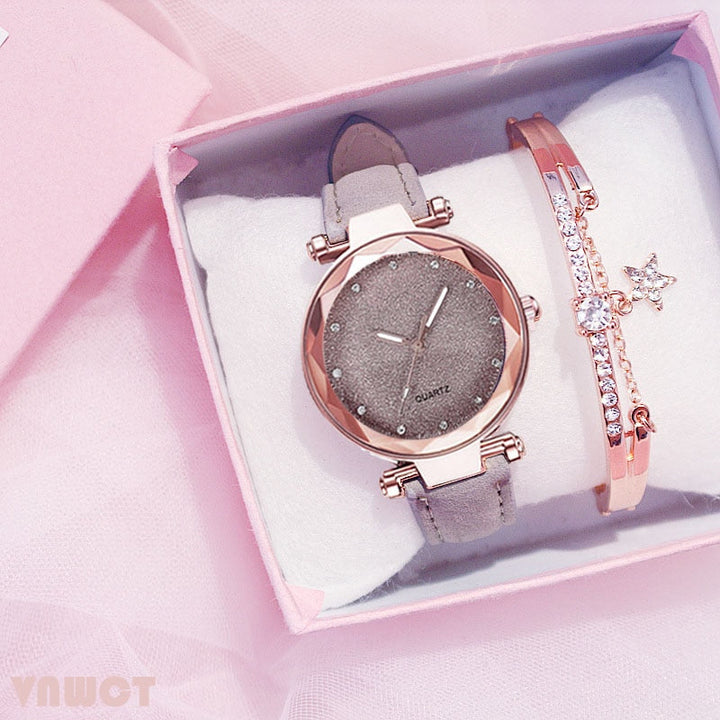 Casual Watches Women Romantic Starry Sky Watch Bracelet