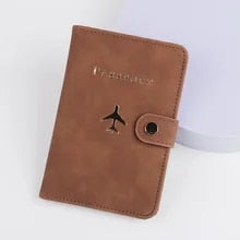 Secure Travels Leather Passport Case